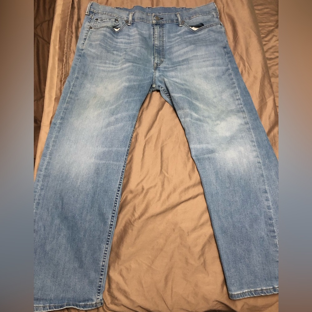 Levi 505 red tab jeans